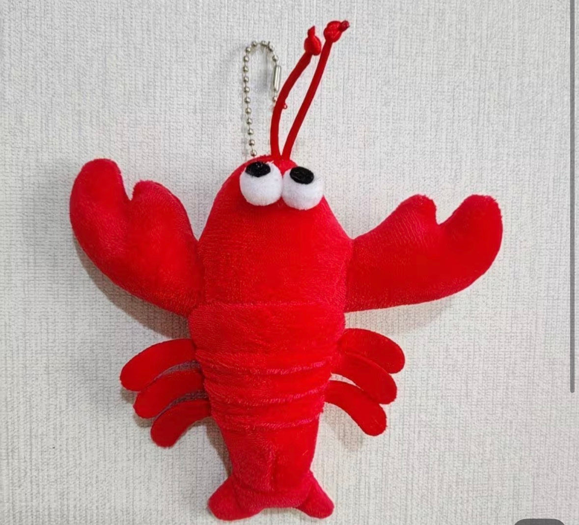 Stuffed Lobster Bag Charm
