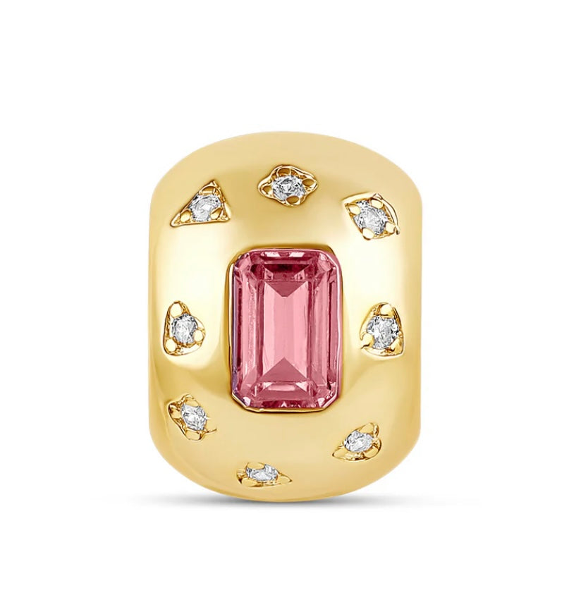 Center Stone Spacer Charm