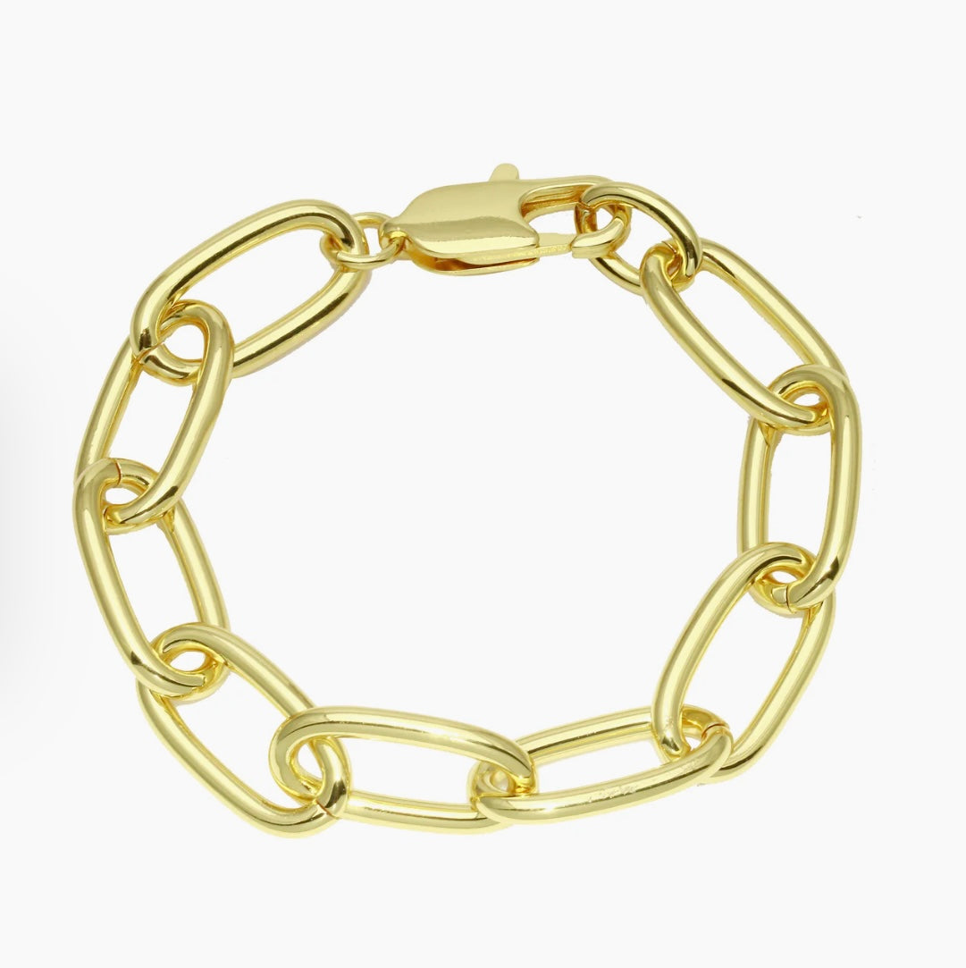 Chunky Round Link Bracelet
