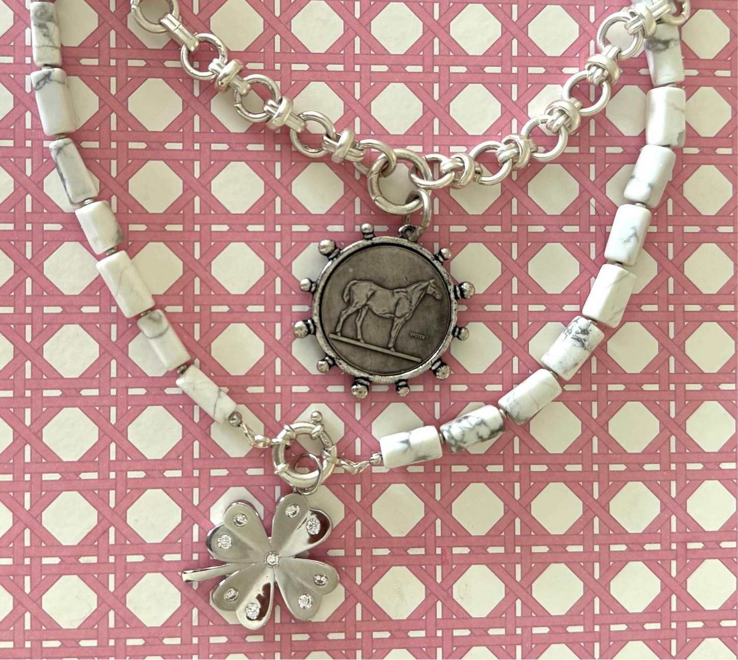 Ever So Special Silver Clover Pendant