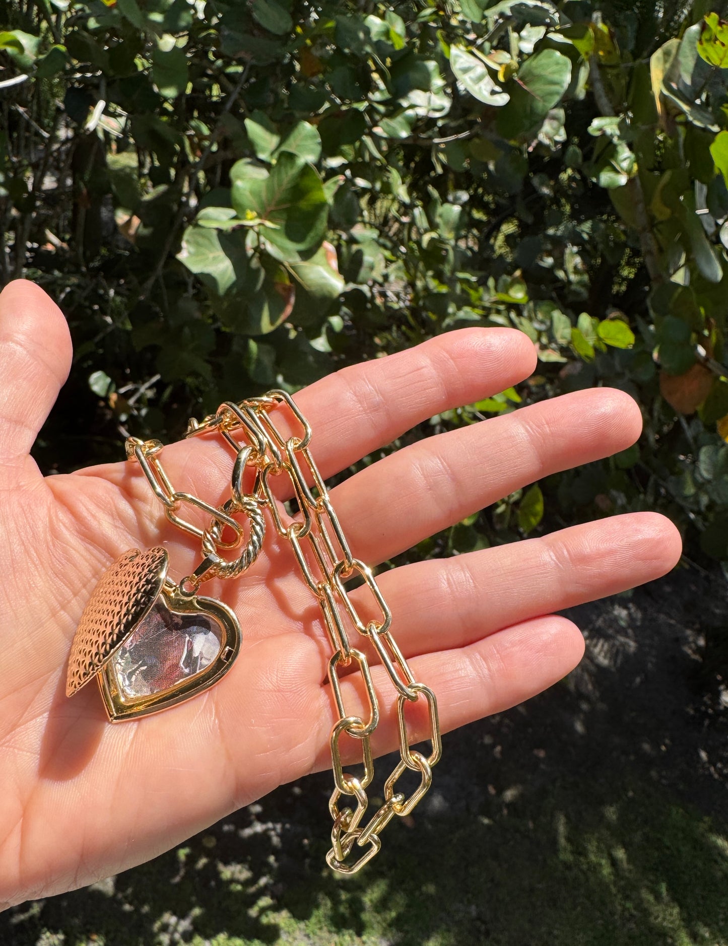Large LOVER Locket