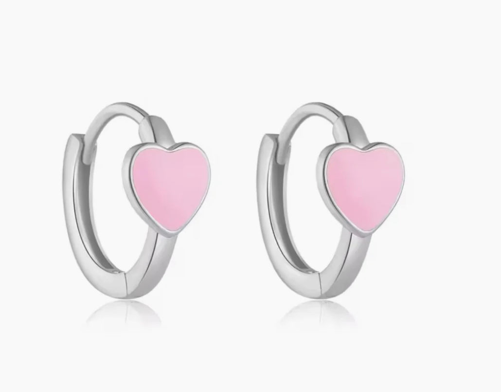 Petite Heart Huggies Pink