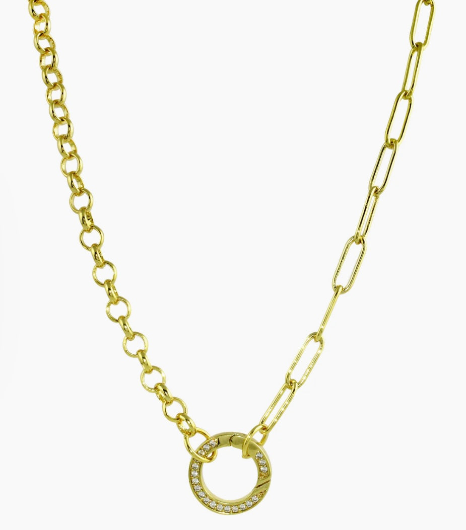 Half and Half Necklace
