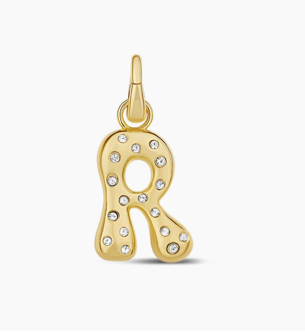 Pave Drip Letters