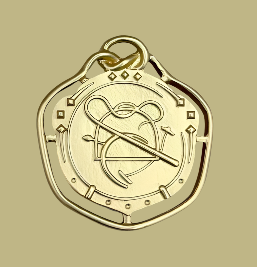 Equestrian Medallion