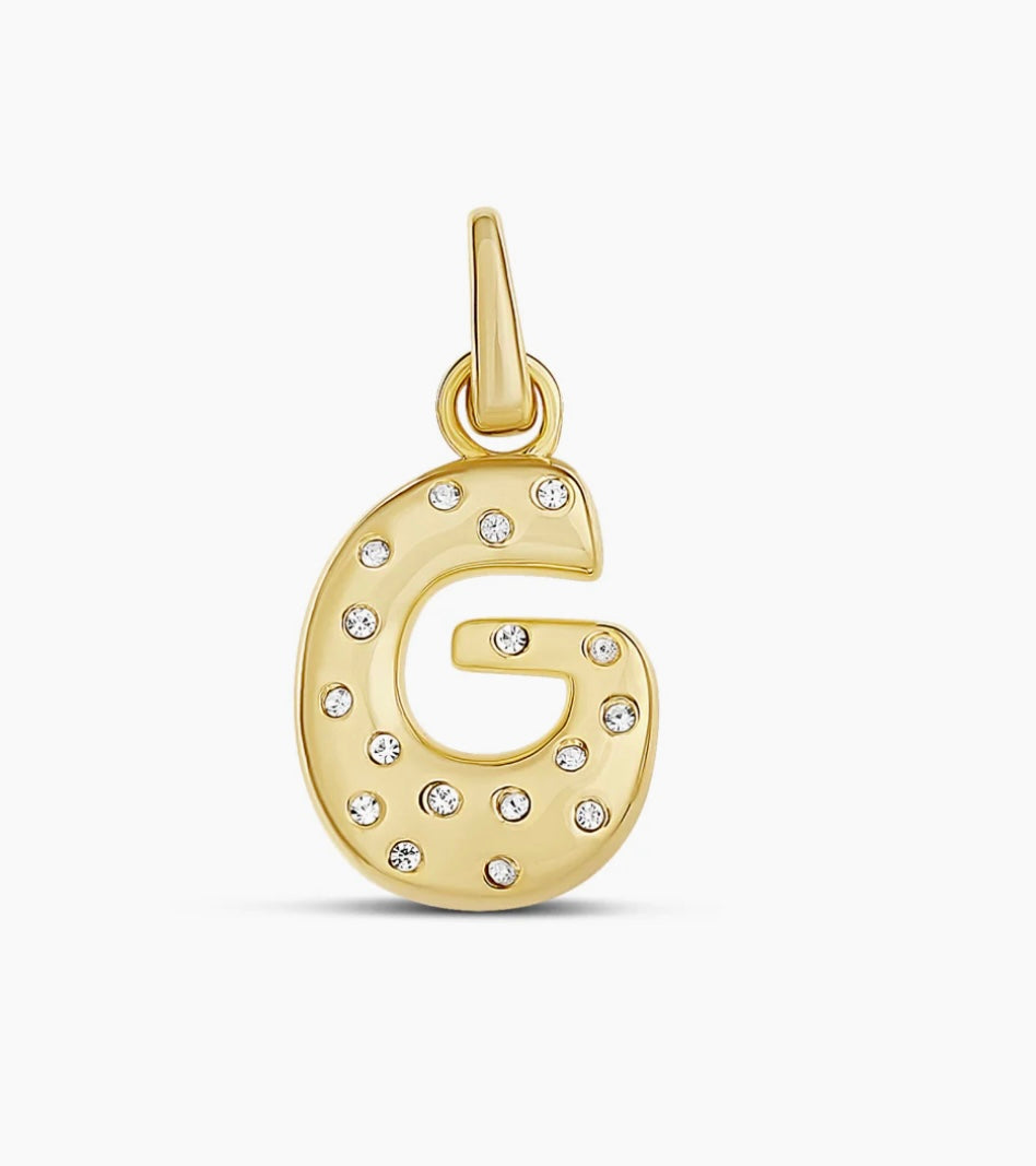 Pave Drip Letters