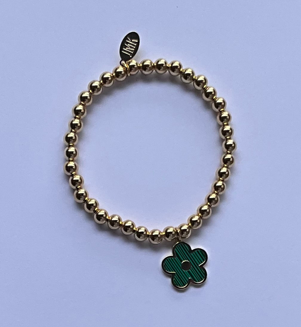 Gold Beaded Bracelets
