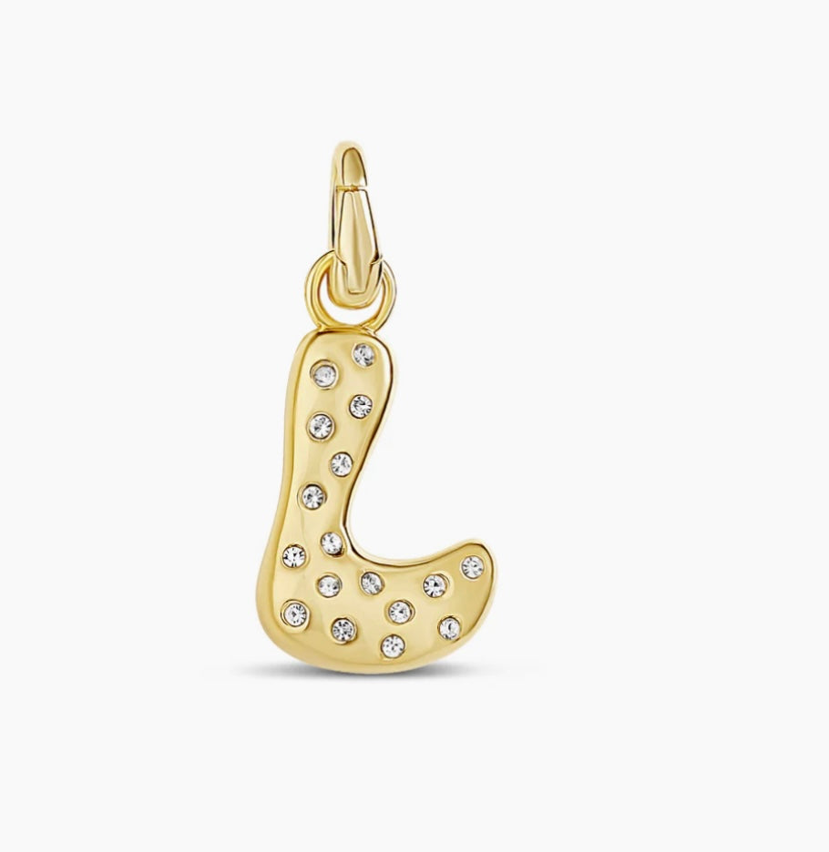 Pave Drip Letters
