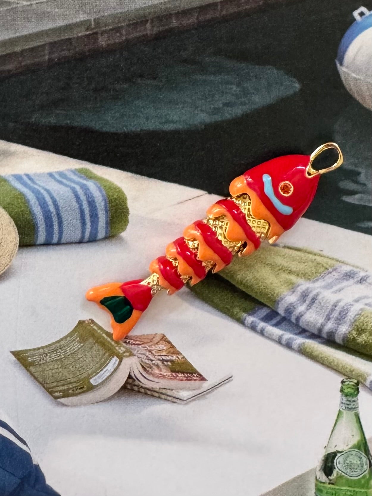 Sardine Fish Charm