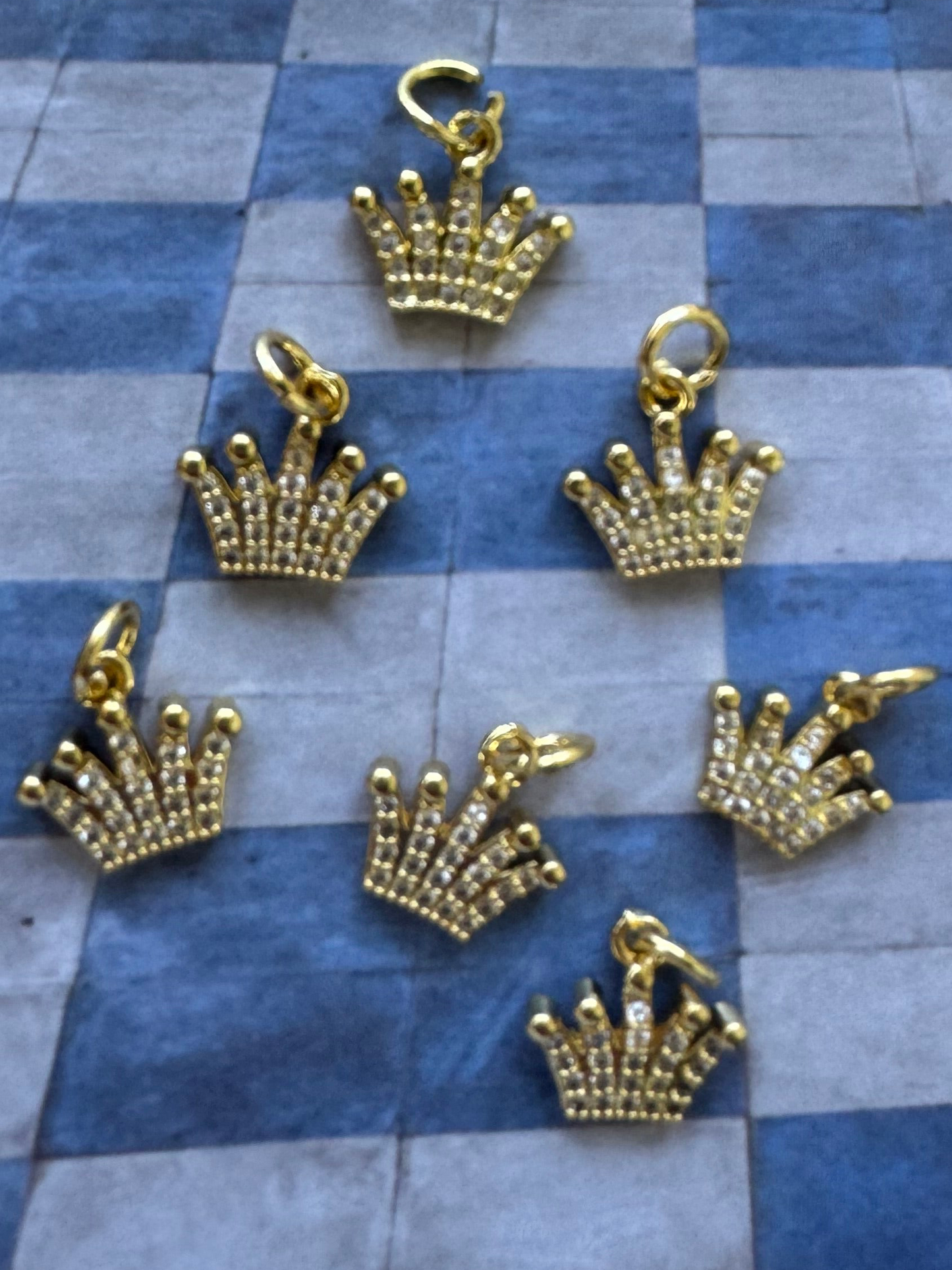 Mini Crown Charm
