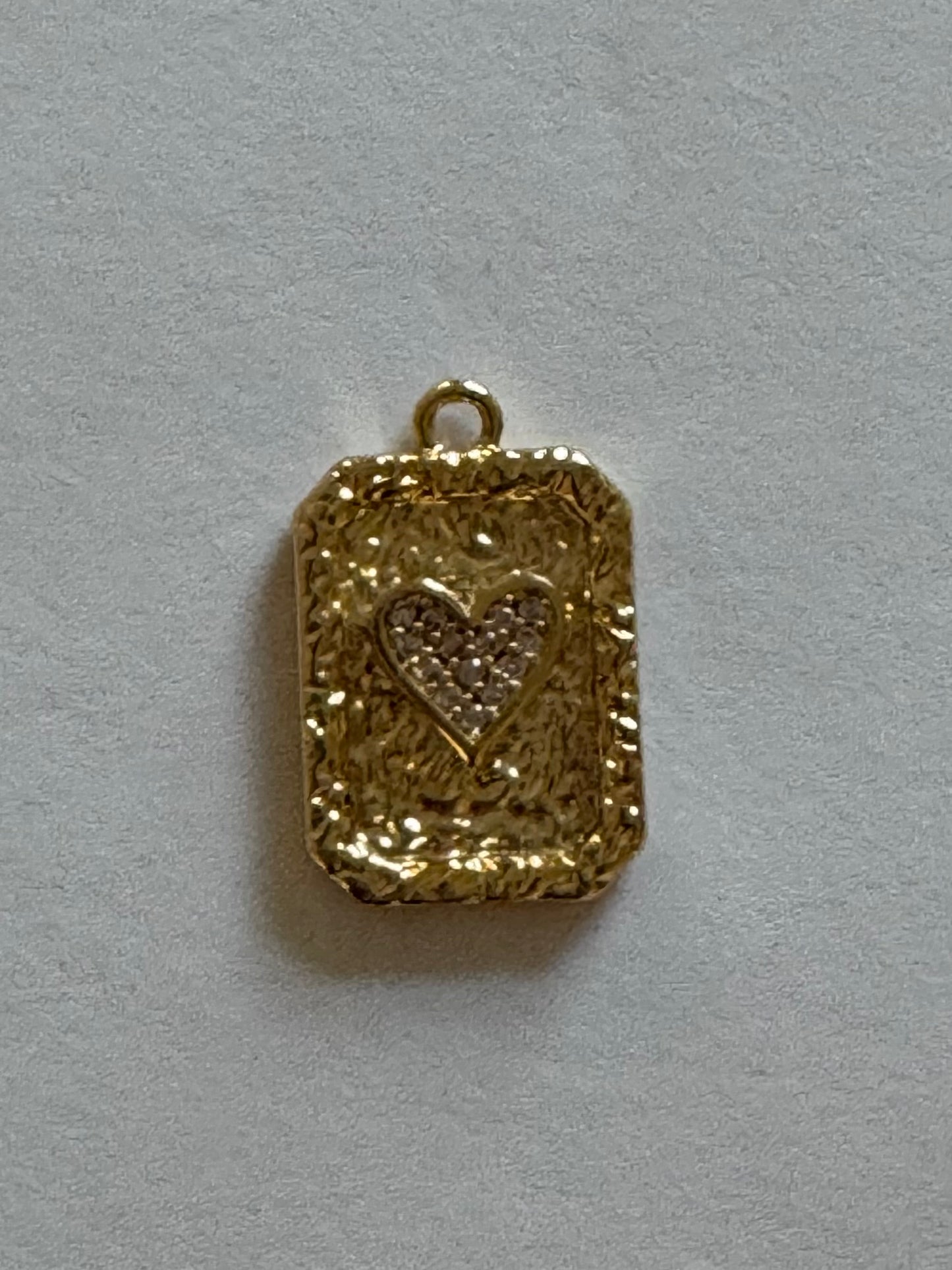 Mini Heart Dog Tag