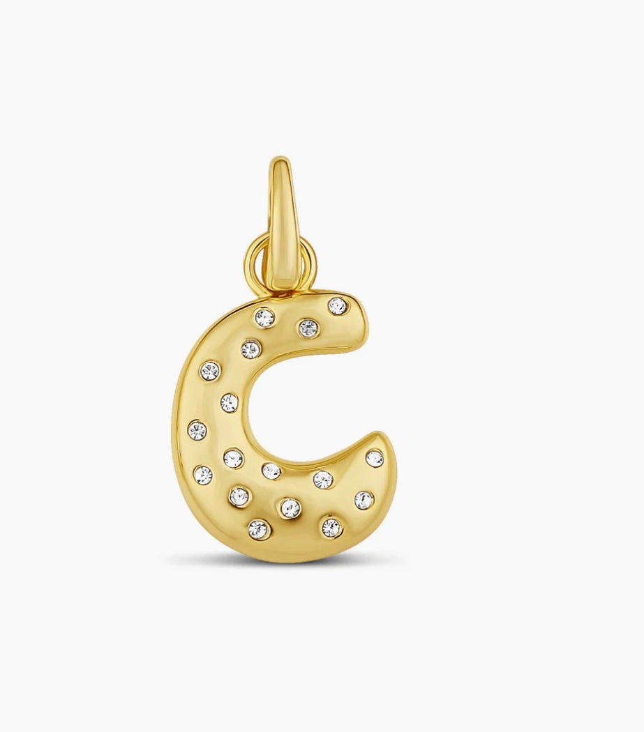 Pave Drip Letters