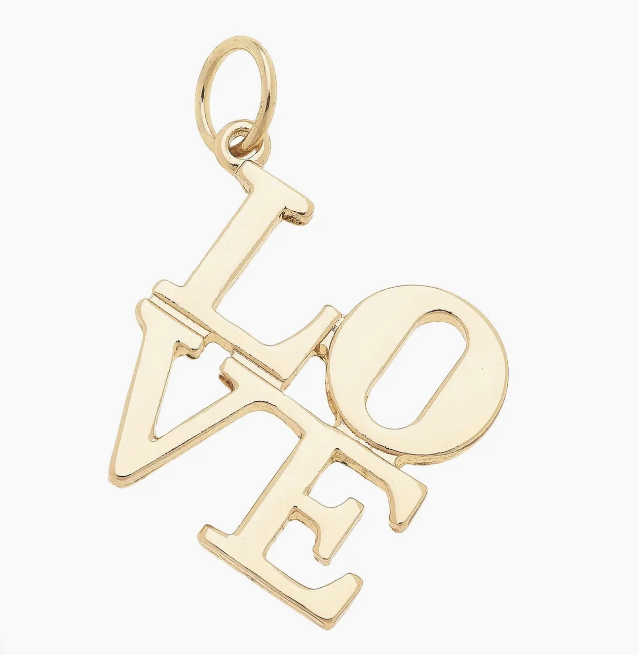 LOVE Stacked Charm