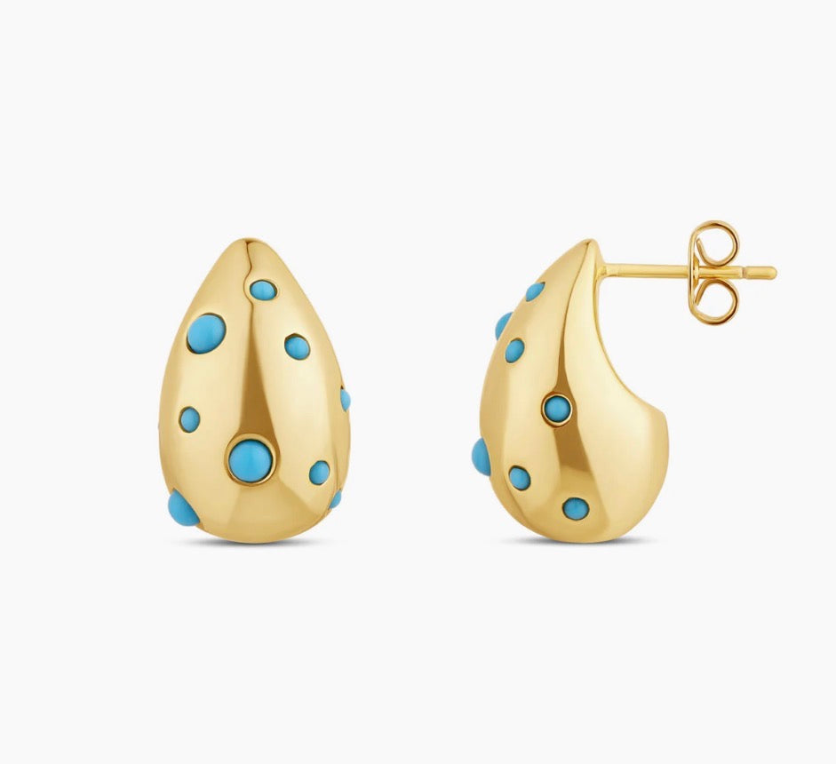 Turquoise Drop Earrings