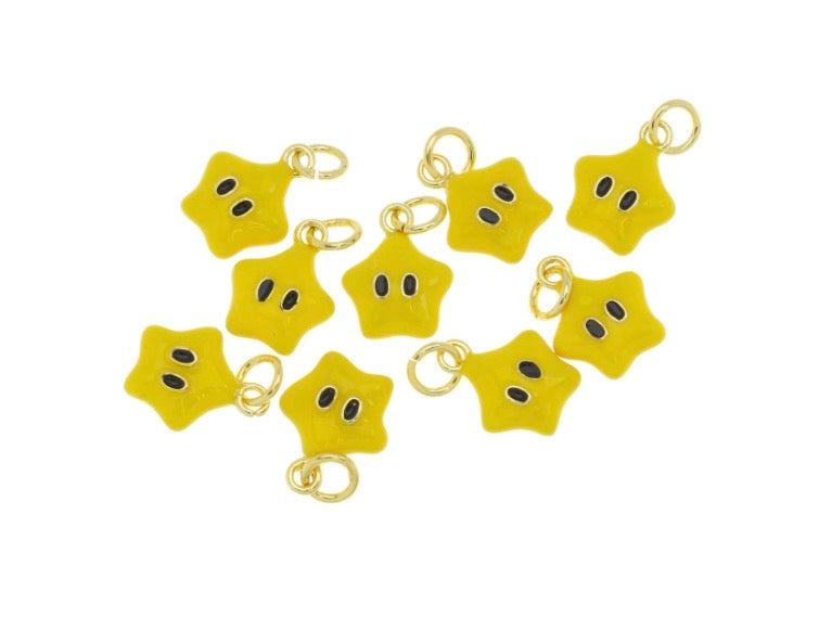 Mini Yellow Happy Stars
