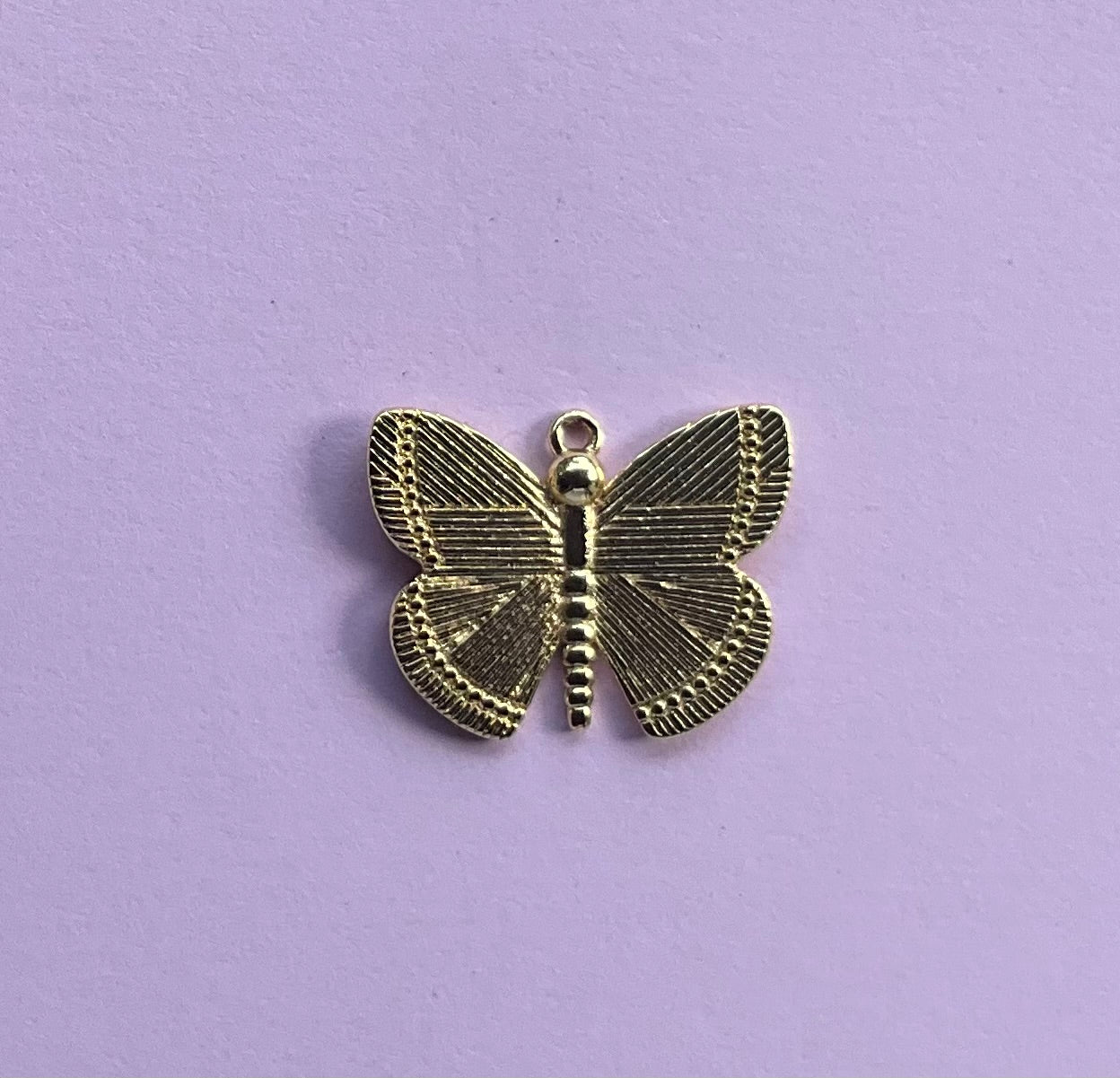 Large Butterfly Charm