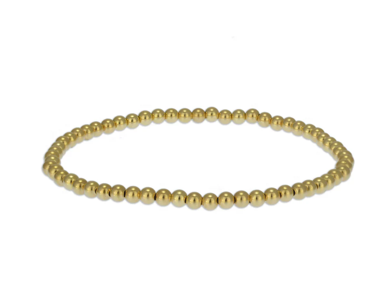 Gold Beaded Bracelets