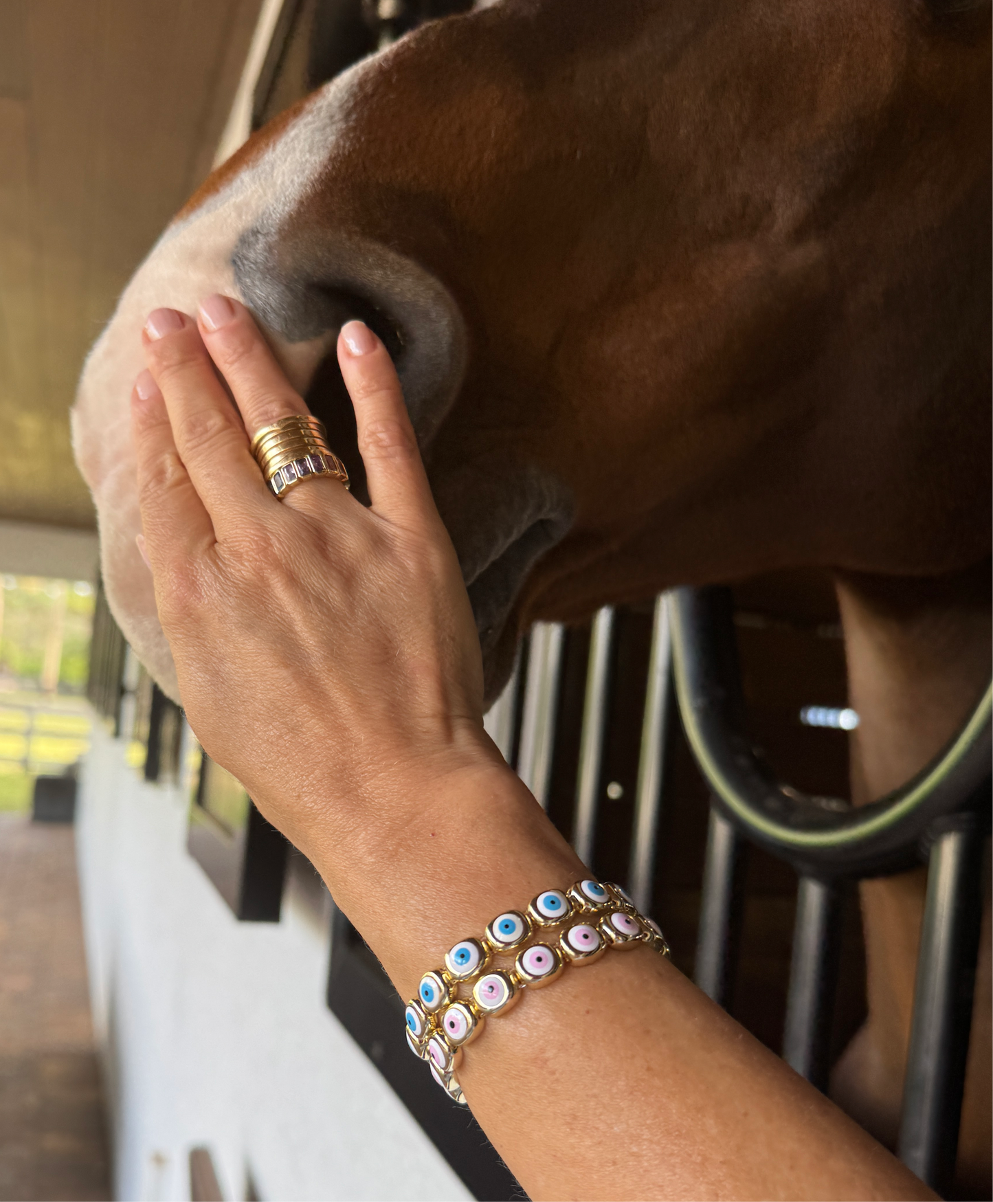 Evil Eye Stretch Bracelet