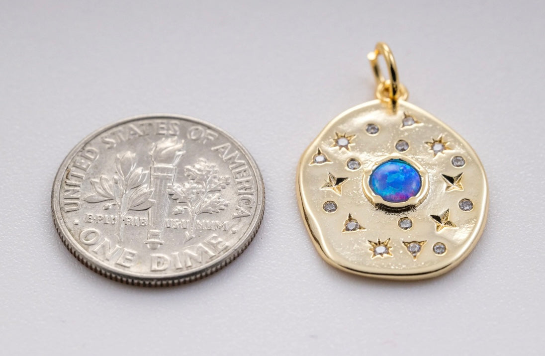 Blue Opal Pendant