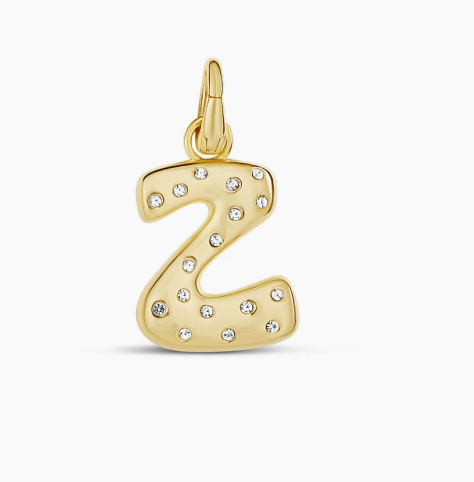 Pave Drip Letters