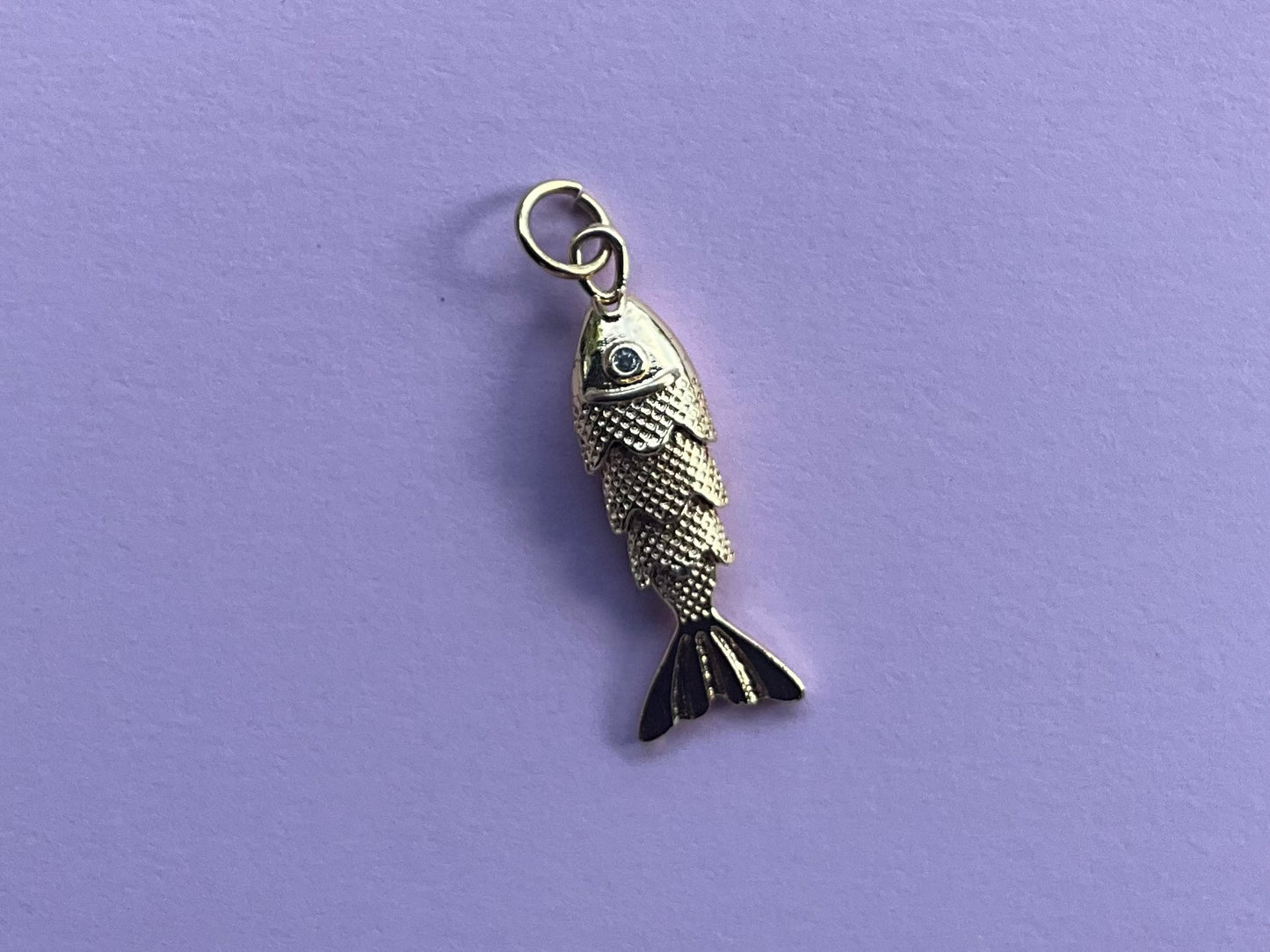 Gold Articulated Fish