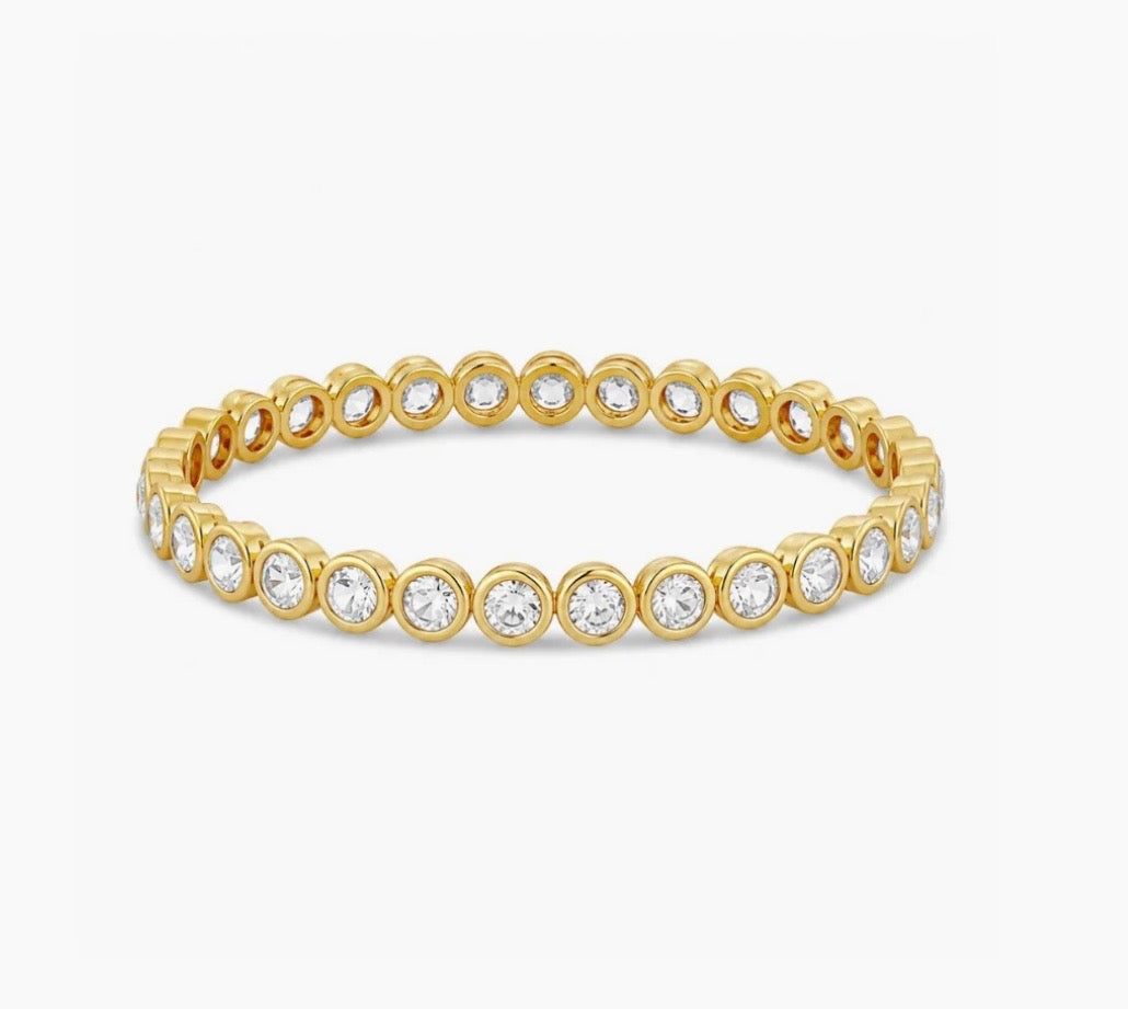 Gold Glow Stretch Bracelet