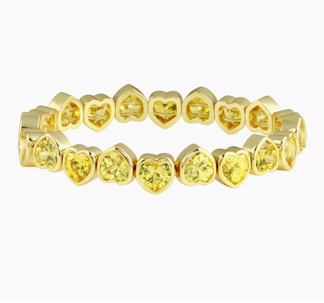 Stretch Heart Bracelets