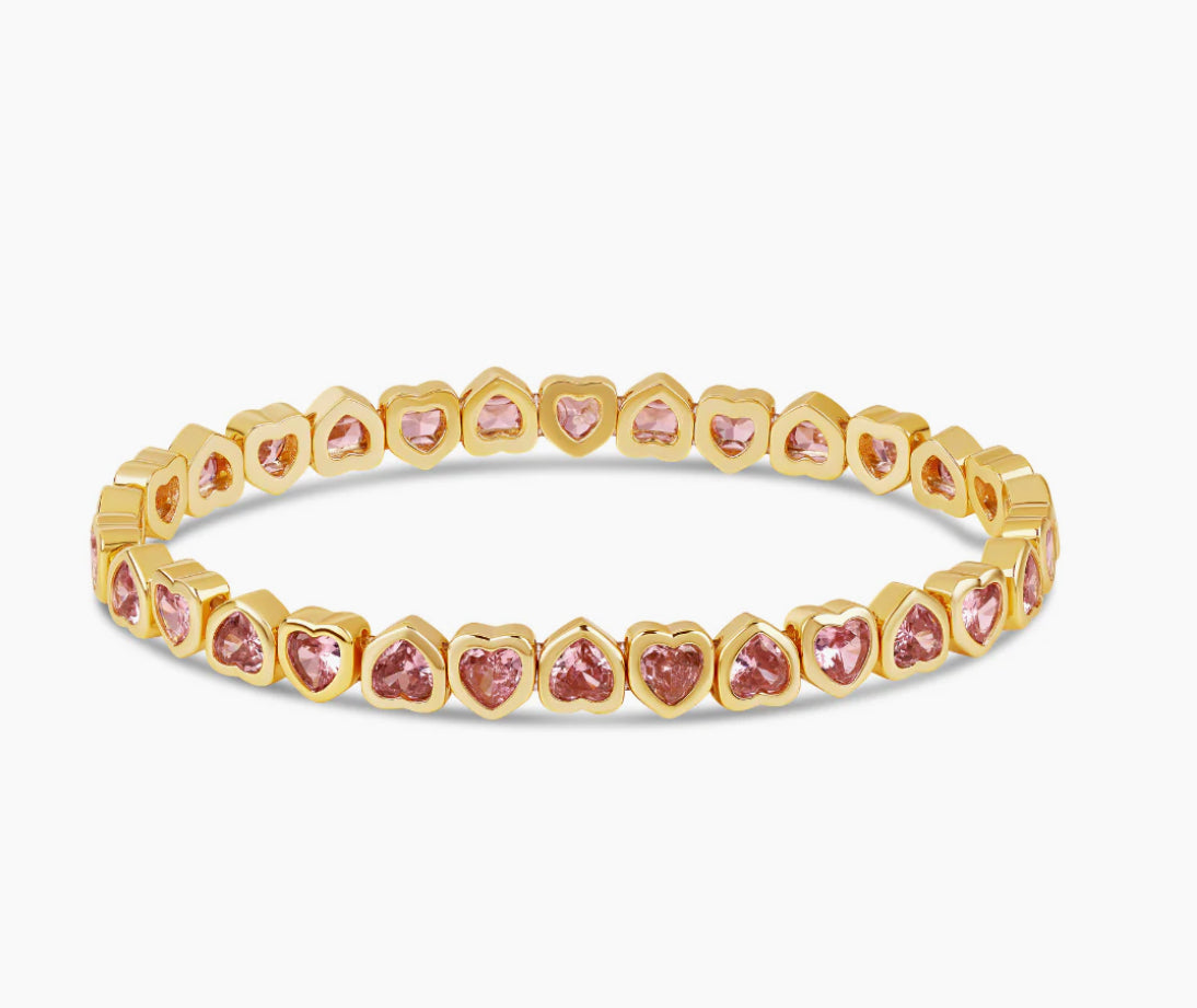 Stretch Heart Bracelets