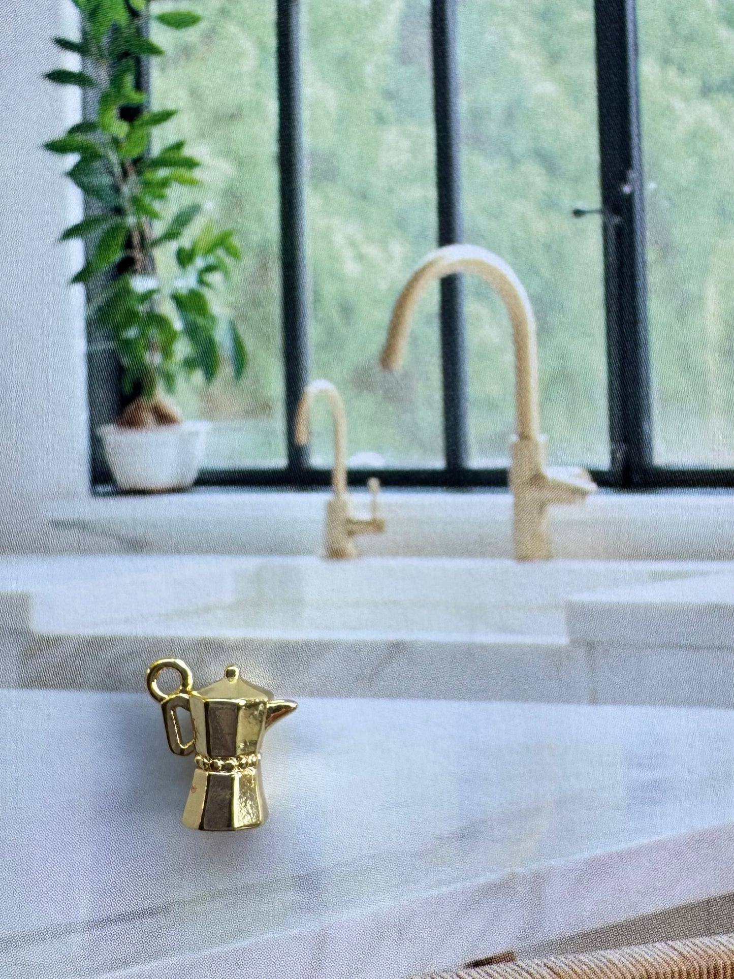 Espresso Maker Charm