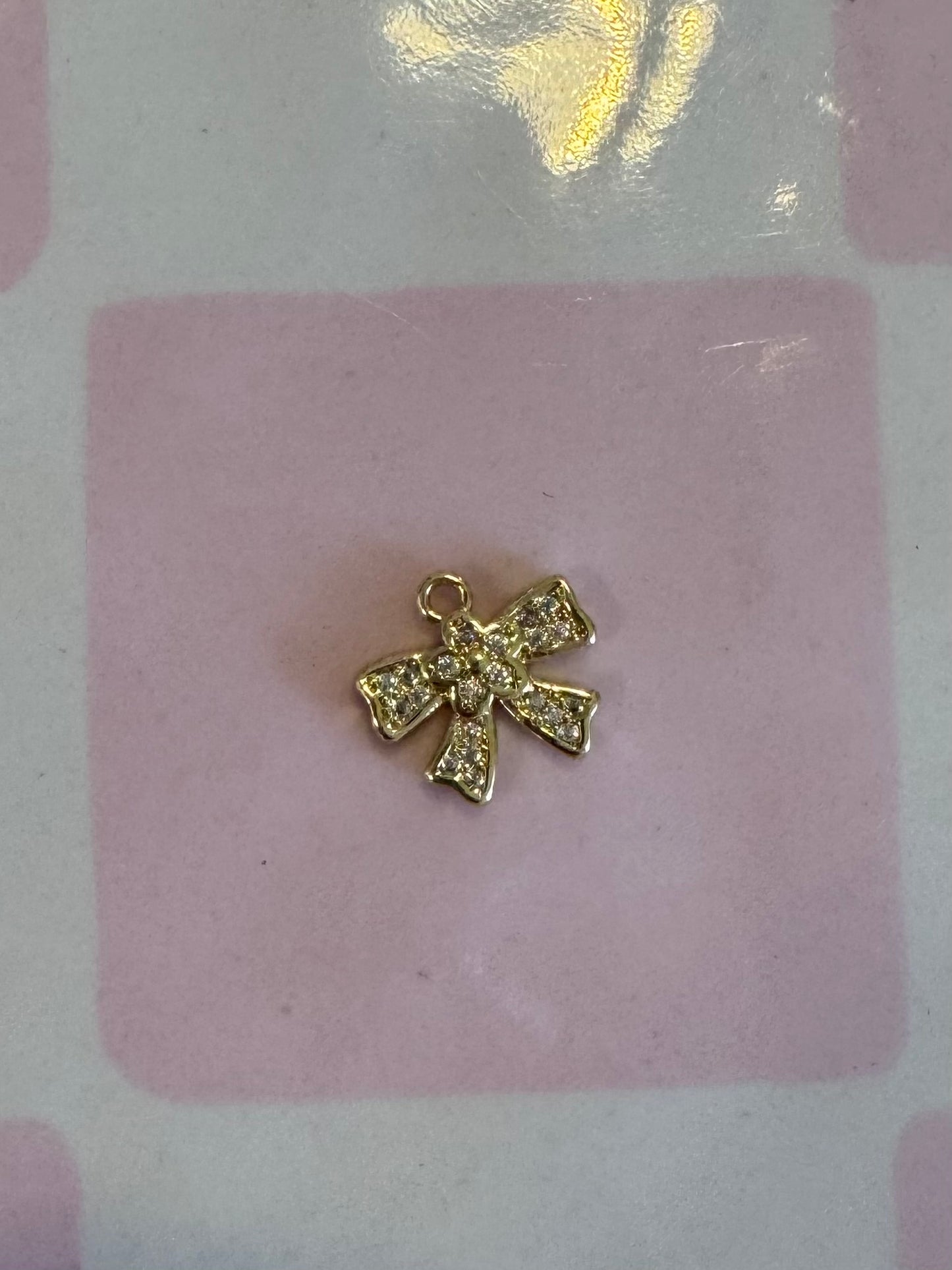 Petite Bow Charm