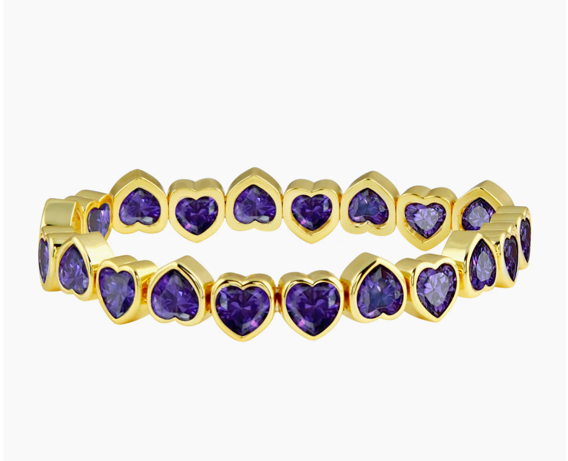 Stretch Heart Bracelets