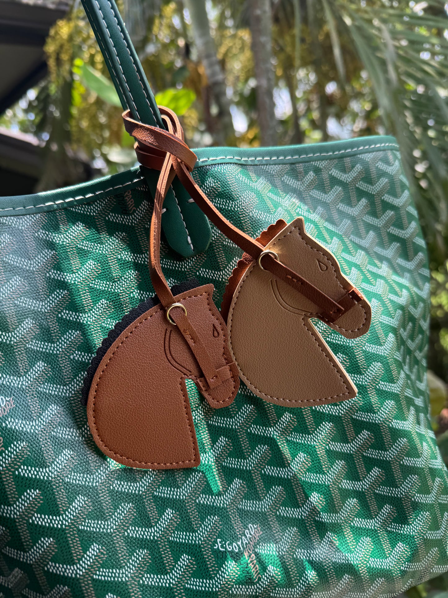 Horse Head Bag Charm