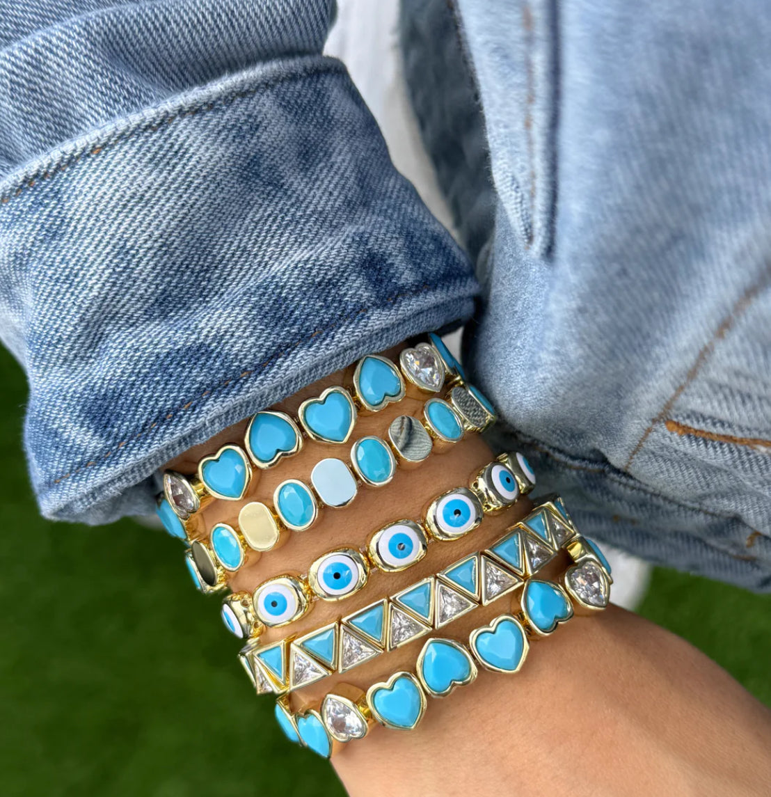 Evil Eye Stretch Bracelet