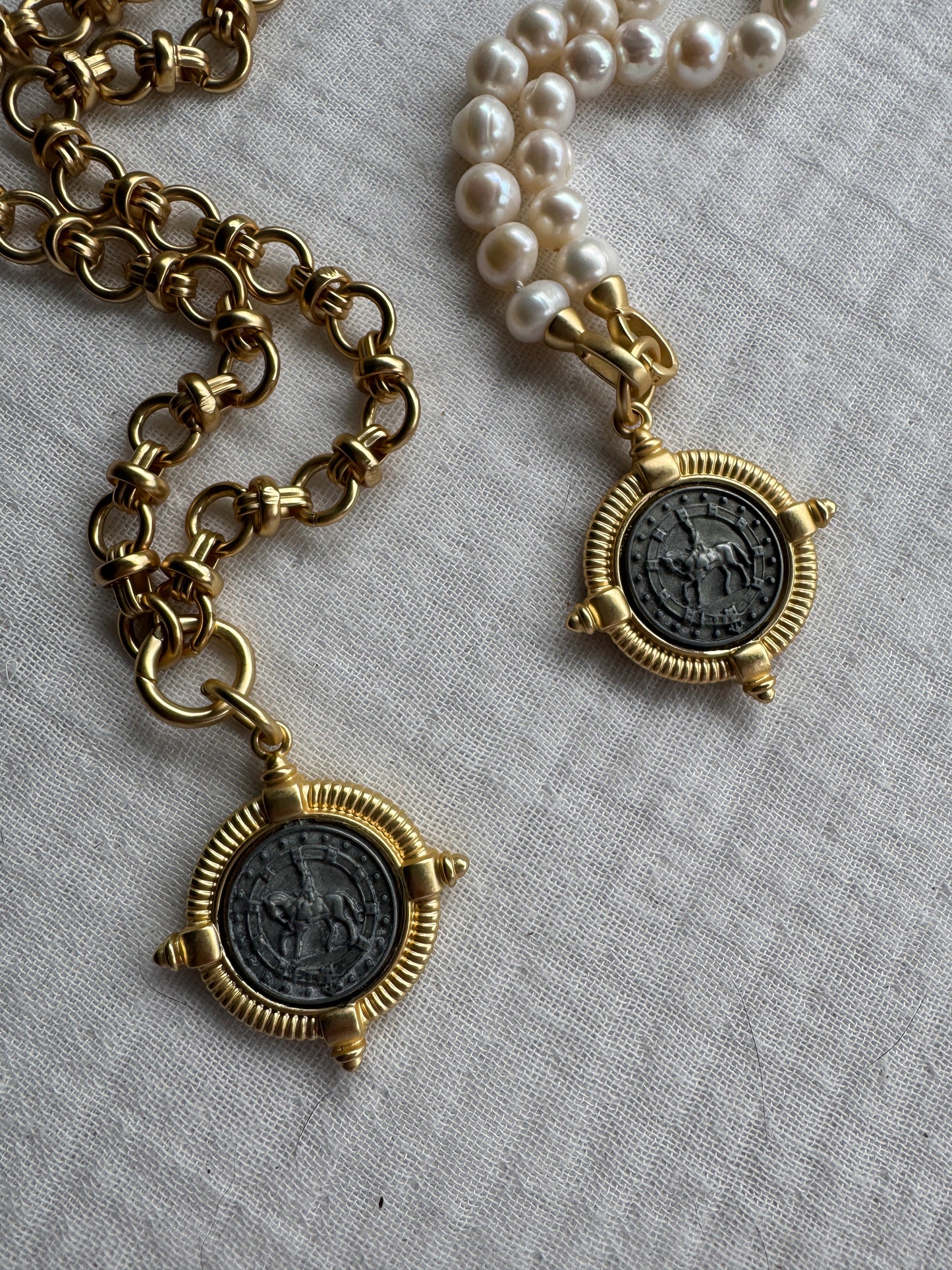 Horse Coin Pendant