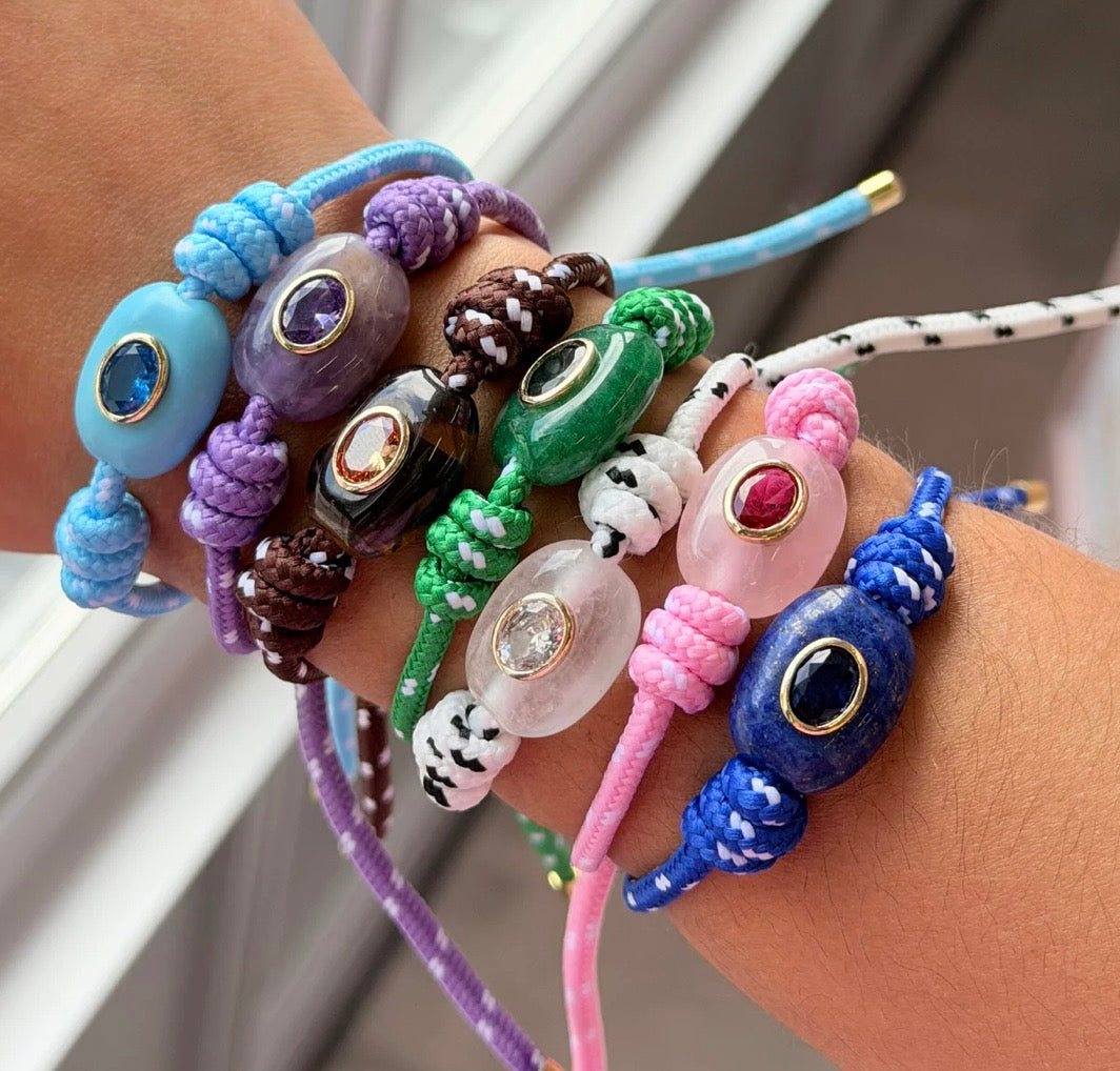 Paracord Gemstone Bracelets