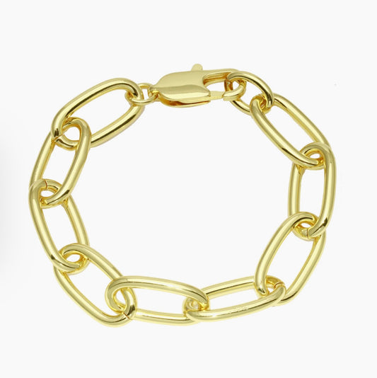 Chunky Round Link Bracelet