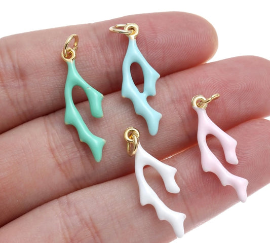 Enamel Coral Branch