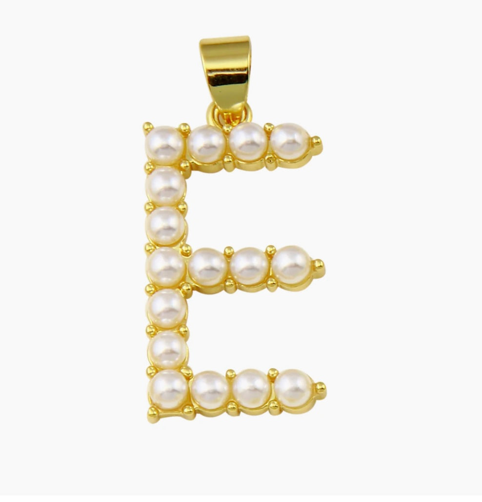 Large Pearl Initials
