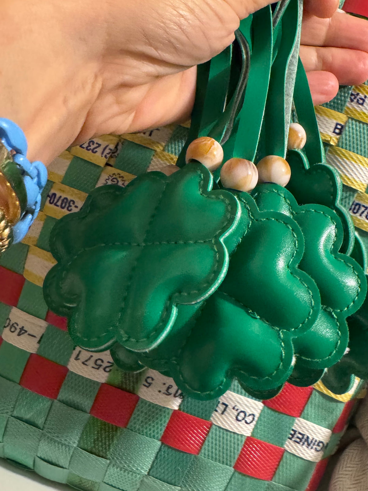Clover Bag Charm