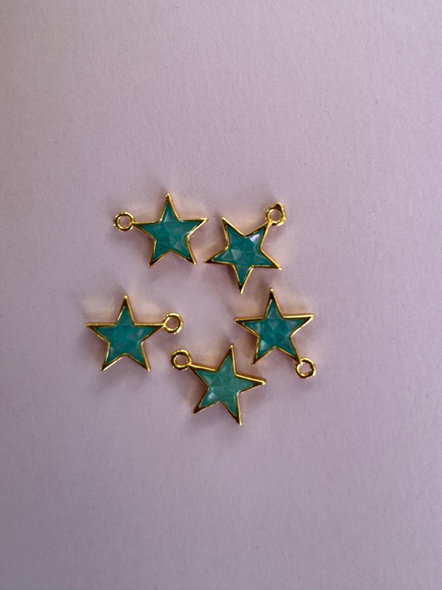 Petite Blue Star Charm