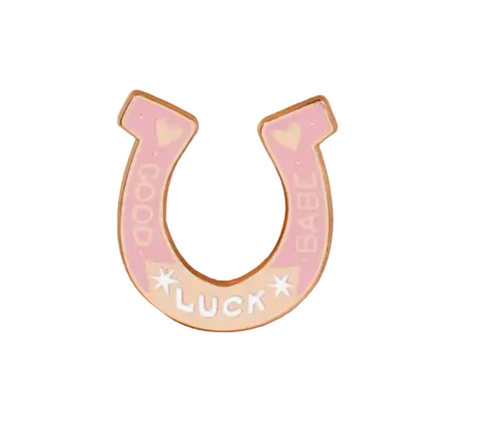Good Luck Babe Pin