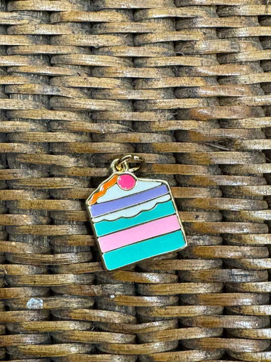 Slice of Cake Charm