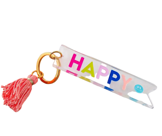Happy Keychain