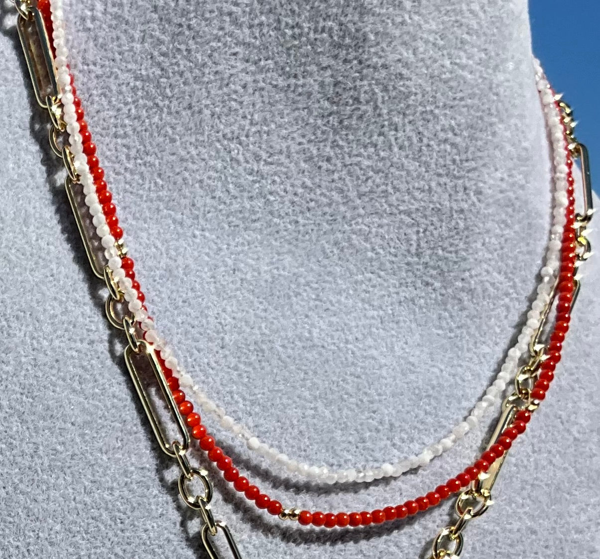 Petite Gemstone Necklace
