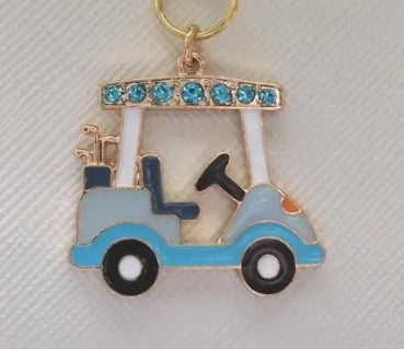 Golf Cart Charm