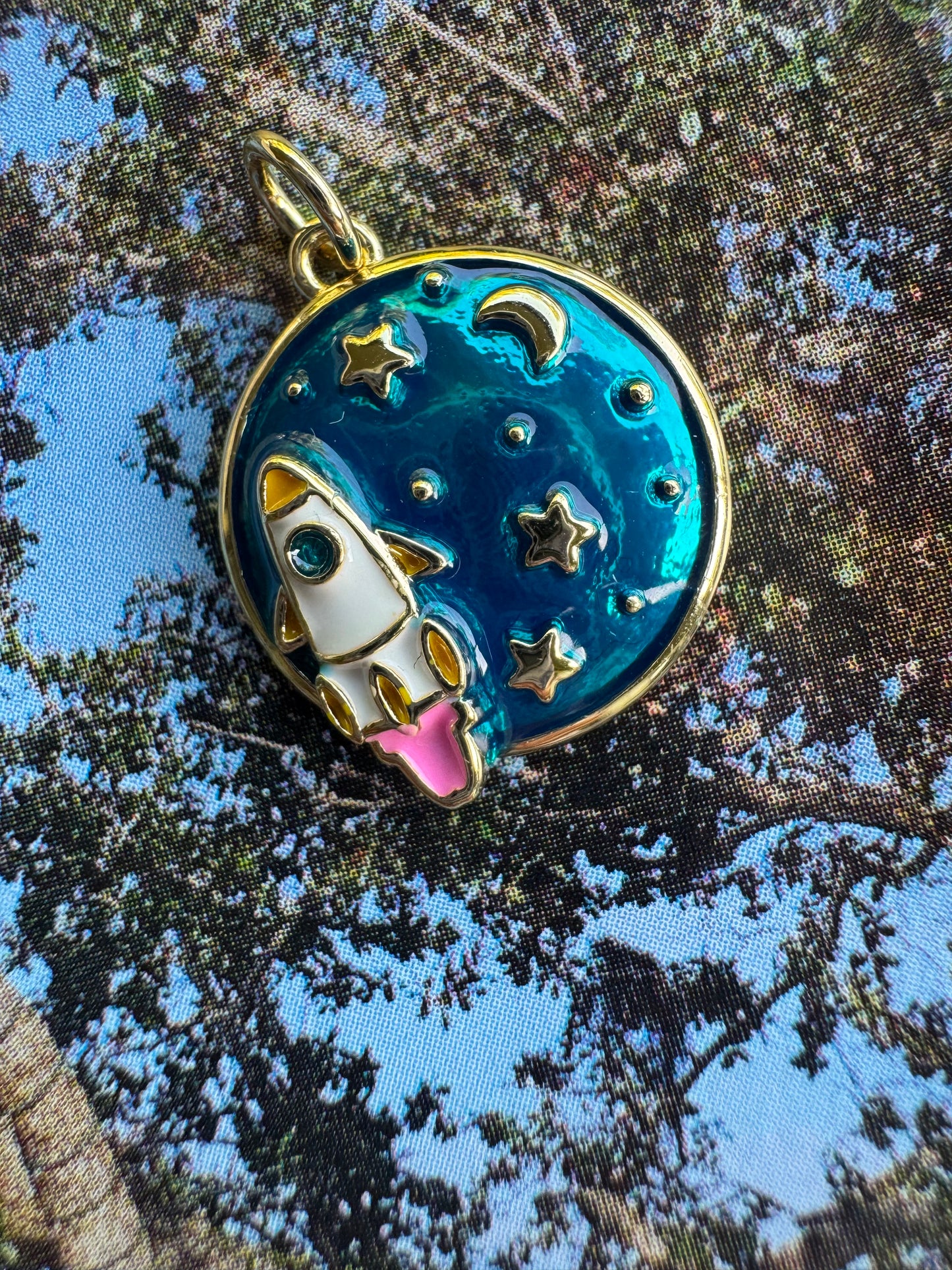 Over the Moon Charm