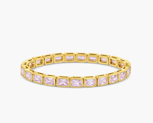 Baby Pink Sallie Stretch Bracelet
