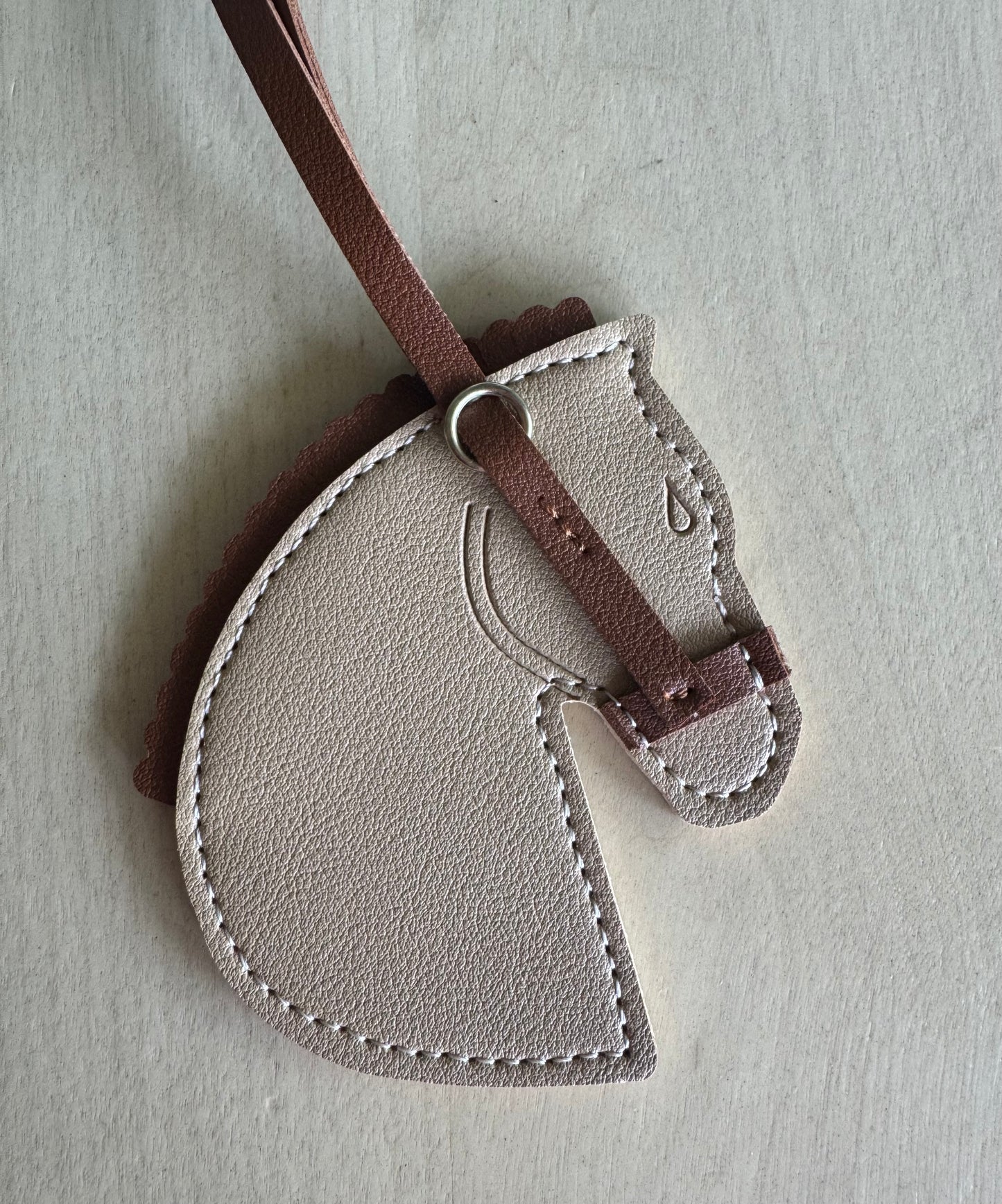 Horse Head Bag Charm