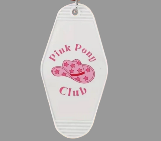 Pink Pony Club Key Chain