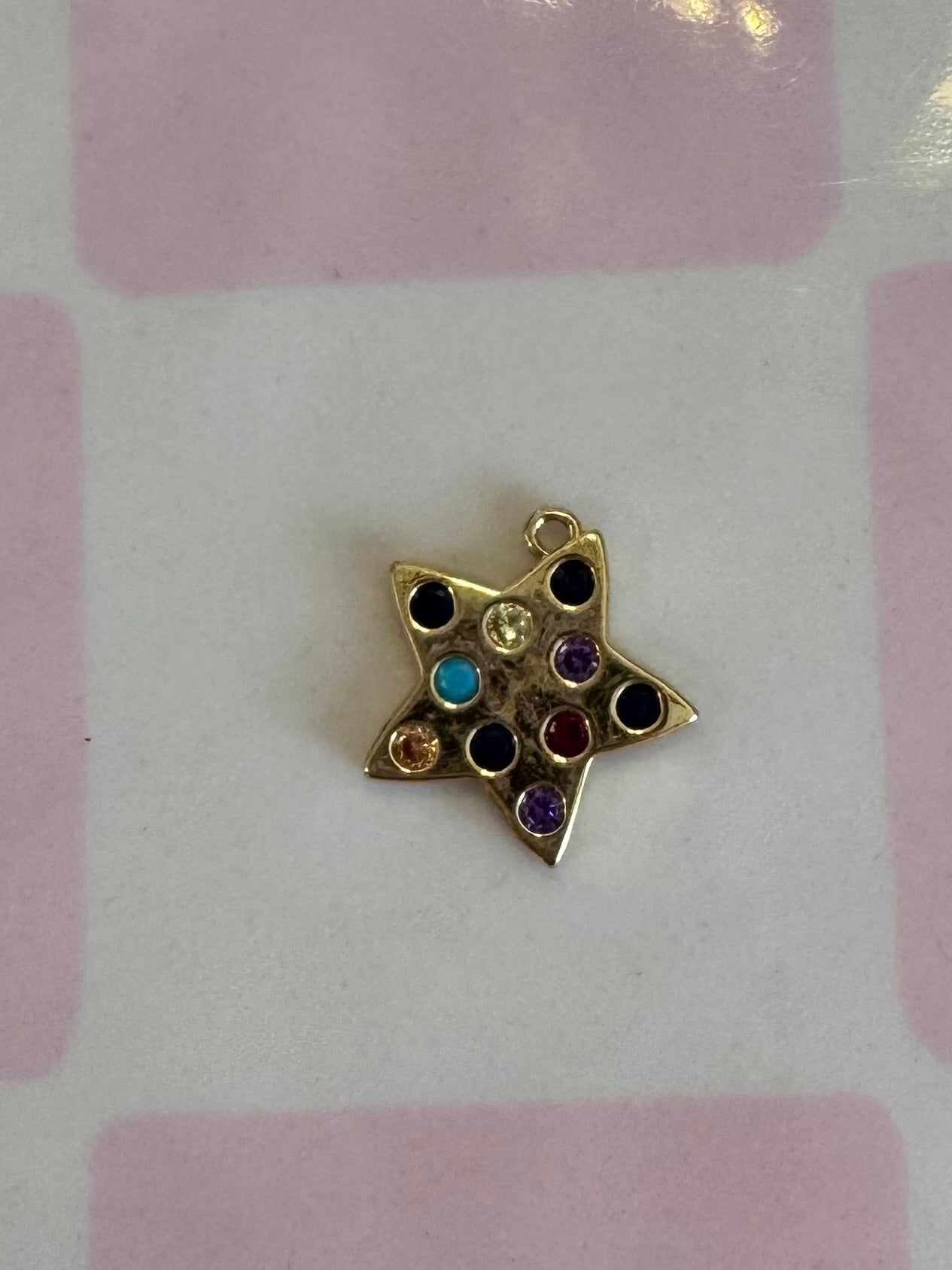 Rainbow Star Charm